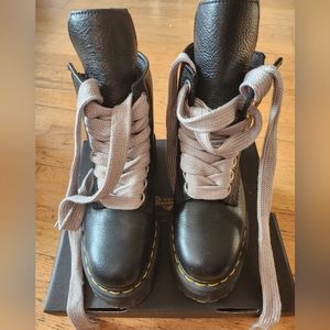 Dr. Doc Martens x Rick Owens Quad Boots Sz. 6